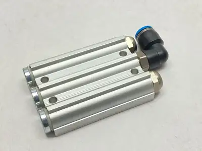 USED FESTO MANIFOLD RAIL PNEUMATIC VALVE BASE 566620
