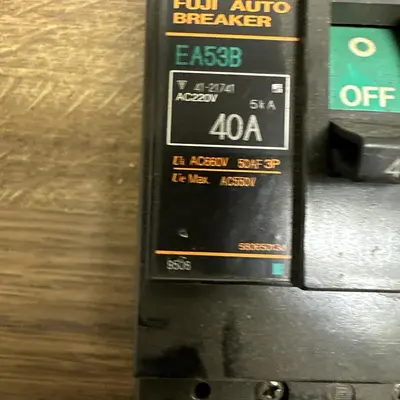 USED FUJI ELECTRIC EA53B-040