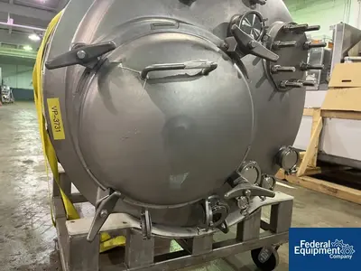 USED Precision 1000 Liter Precision Stainless Reactor, 316L S/S, 51.5/160#