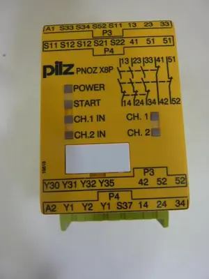 USED PILZ PNOZX8P24VDC3N/O2N/C2SO