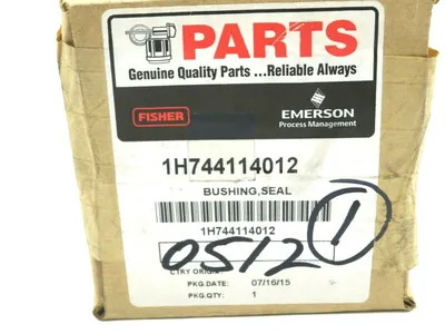NEW SEALED FISHER EMERSON 1H744114012 BUSHING SEAL