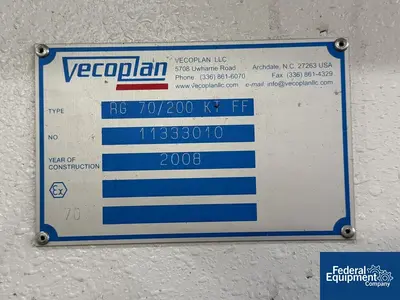 USED Vecoplan Vecoplan Shredder, Model RG 70/200KT FF