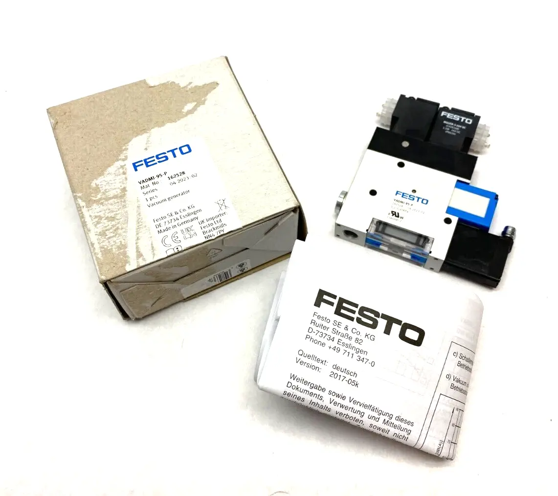 VADMI-95-P, 162528 | Festo VADMI-95-P Vacuum Generator 162528 - New Other