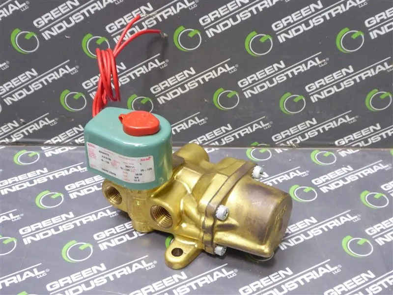 ASCO 8344A072 Red Hat Solenoid Valve Used