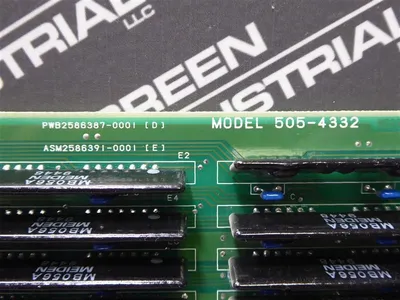 Siemens Simatic 505-4332 24 VDC Input Module PWB 2586387-0001 Rev. D Used
