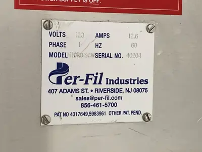 Used 2012 PERFIL MICROSCW Chemical & Process Equipment Ohio US | HGR 24 #728840