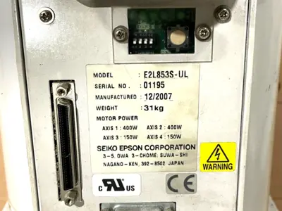 Used SEIKO EPSON _UNKNOWN_ Robot Parts | Maverick Industrial Sales #1108854