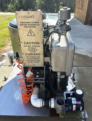 North Star 755 XP perforate basket centrifuge, 304SS.