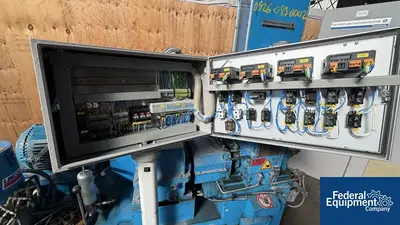 Used Thyssenkrupp Krupp HF Technolab Internal Rotor Mixer, Mdoel GK 1.5E High Intensity Mixers Ohio US | Federal Equipment Company #1512749