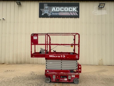 Used 2018 MEC MICRO 19 Scissor Lifters Texas US | Adcock Equipment USA #1519583