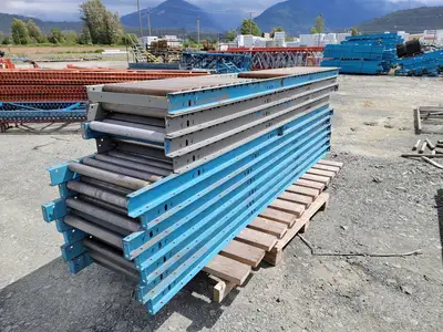 10ft. Roller Conveyor, 2ft. Width