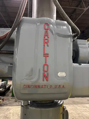 7' X 17" CARLTON MODEL #3A RADIAL ARM DRILL: STOCK 15026