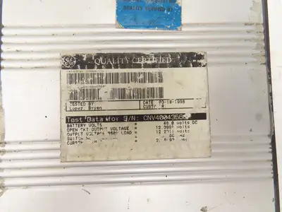 General Electric IC4486CNV4LF Forklift DC/DC Converter 48/12V Off Yale ERP035TF