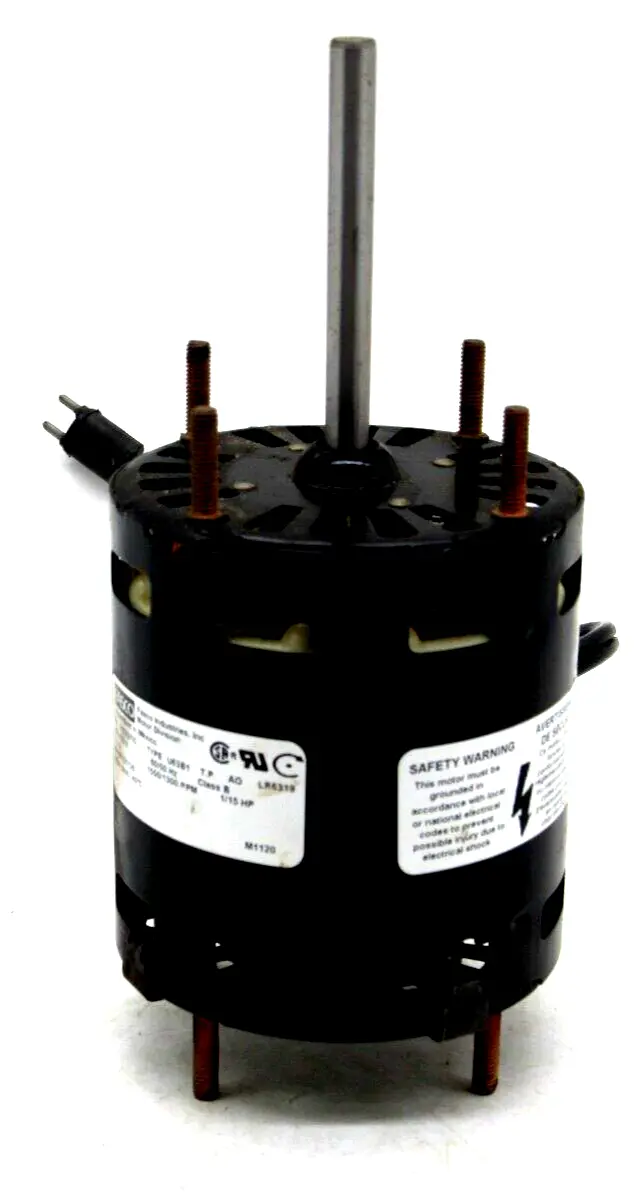 NEW FASCO NEW FASCO D1126 MOTOR 208-230V 60/50HZ 1/MOTOR 208-230V 60/50HZ 1/15HP
