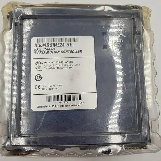 New | in-Stock GE GE IC69DSM324-BE RX3I DSM324I 4-AXIS MOTION CONTROLLER - SEALED IN ORIGINAL PACKAGING Motion Controls | ND Industrial Surplus #1221815