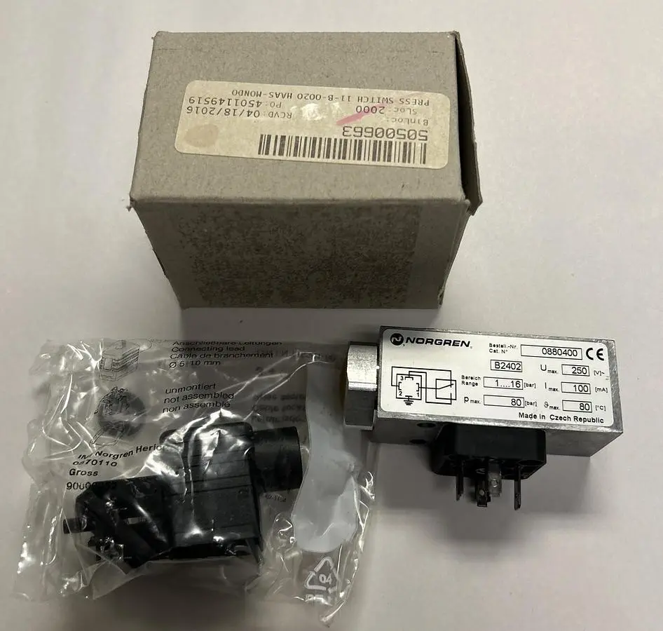 Used NORGREN 0880400 Miscellaneous Equipment (Electrical & Power) | Surplus Asset Holdings #1194576