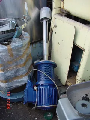 0.75 Kw 930 Rpm Axial Tube Mixer