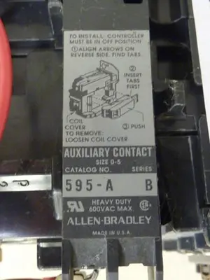 USED ALLEN BRADLEY 509-BOD SER B W25