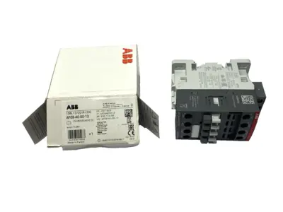 New | in-Stock ABB IEC Contactor 4-Pole 100-250V 50/60Hz AF09-40-00-13 Relays & Switches Michigan US | Maverick Industrial Sales #1391397