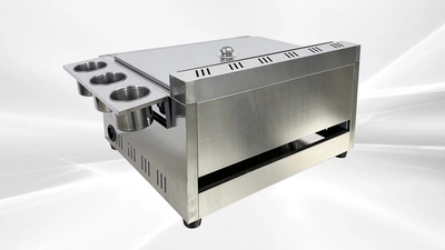 171-0455 7 Gallon Single Countertop Propane Deep Fryer