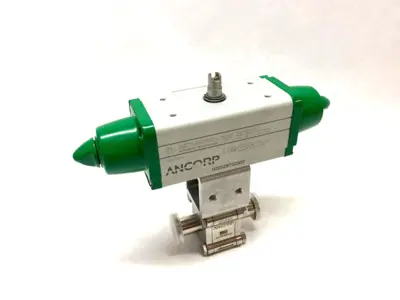 B4075-QF16-AS | Actuatech Ancorp  Pneumatic Ball Valve 3/4" B Series - New Other