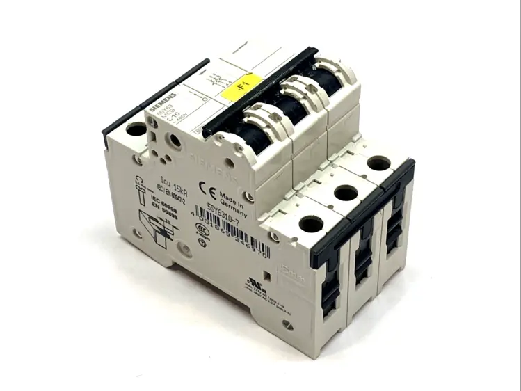 Used SIEMENS SENTRON 3‑POLE C10 10A 400V 6KA MINIATURE CIRCUIT BREAKER Circuit Breakers | Maverick Industrial Sales #1103118