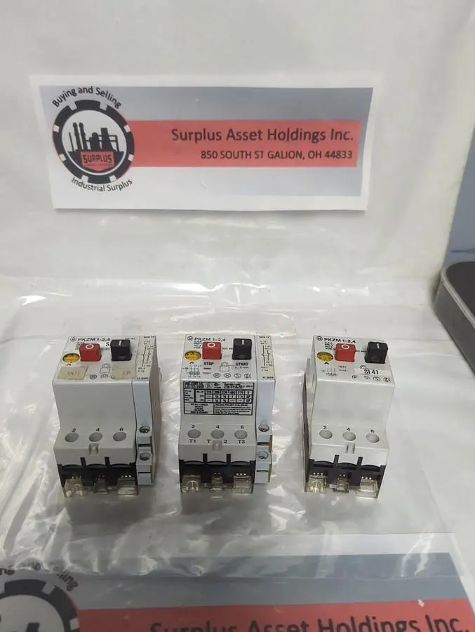 Used MOELLER PKZM 1-2 4 Industrial Controls Ohio US | Surplus Asset Holdings #1233817