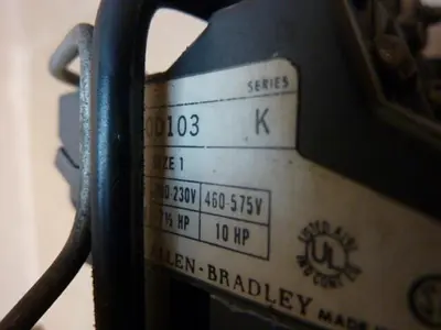 USED ALLEN BRADLEY 709-BOD103 SER K