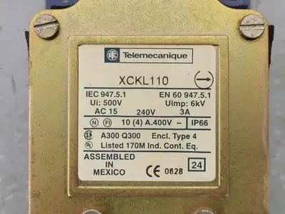 Used TELEMECANIQUE XCKL110 Switchgears British Columbia CA | Lenmark #243043