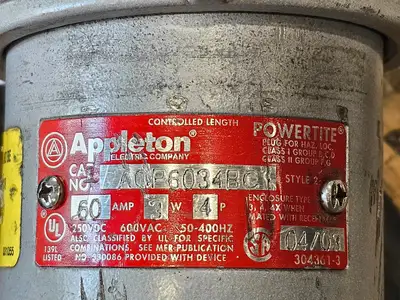 Used APPLETON ACP6034BC Cable & Wire British Columbia CA | Lenmark #1439957