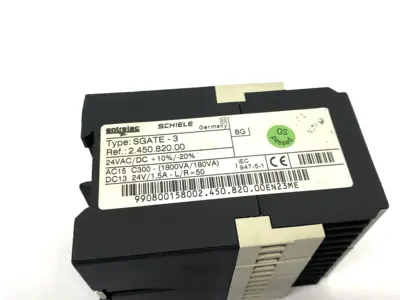 Schiele Entrelec 2.450.820.00 mecotron® SGATE-3 Safety Relay