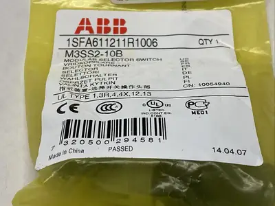 New | in-Stock ABB ABB M3SS2-10B Relays & Switches Michigan US | Maverick Industrial Sales #1461048