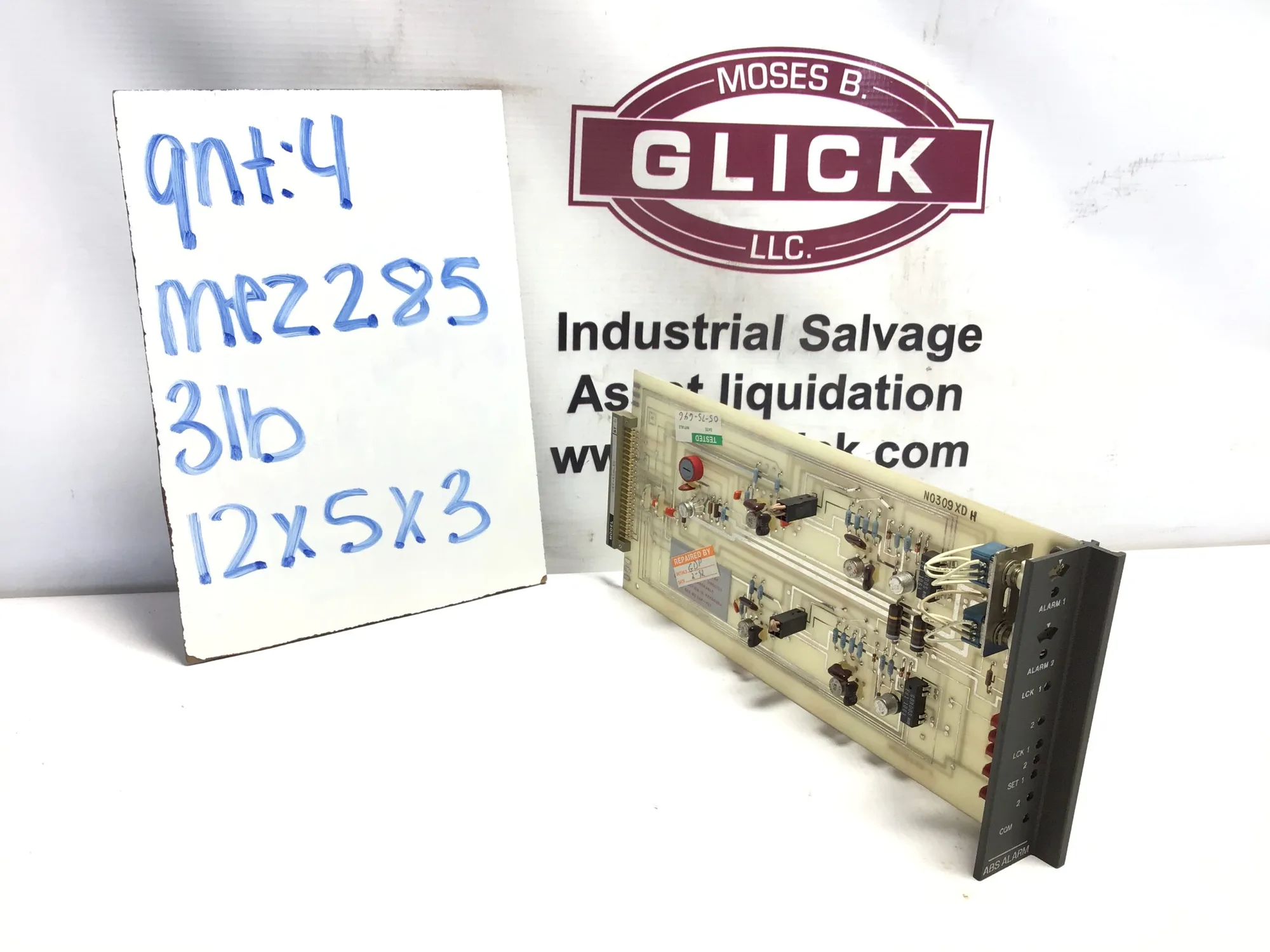 INVENSYS 2AX-ALM-AR – 2AXALMAR  DUAL ABS ALARM MODULE PC BOARD ASSEMBLY