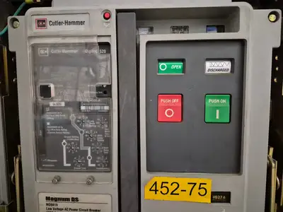Magnum DS 600V 3200A 65kA Switchgear Lineup w/ MDS616 & MDS632 Breakers
