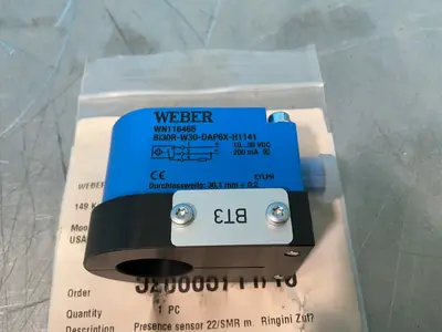 Used WEBER BI30RW30DAP6XH1141 Proximity Sensors Ohio US | HGR 24 #1549965