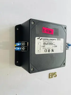 USED Islatrol I-107 Active Tracking Filter Module 120 VAC 50/60 Hz 7.5A #K-1286