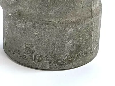 USED BEBITZ 1" SOCKET WELD 45 DEGREE PIPE ELBOW 3000 LB