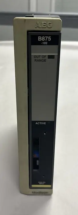 Used MODICON AS-B875-102 Input / Output Modules | Surplus Asset Holdings #1206095
