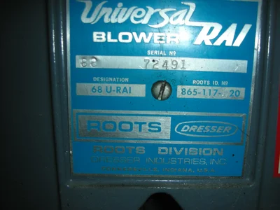 Used _UNKNOWN_ 68U-RAI Blowers Minnesota US | A&I Equipment #1317763