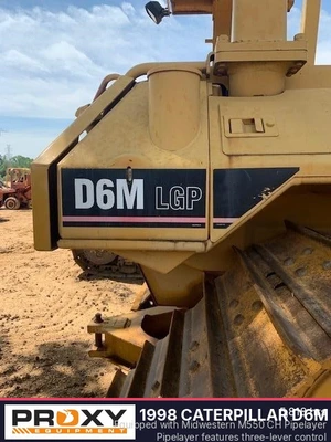 Used 1998 CATERPILLAR D6M LGP Pipelayers Alabama US | Proxy Equipment #1377770