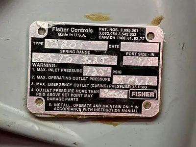 USED FISHER 5201