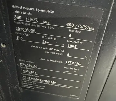 Used 2015 CROWN SP35020-30 Misc Forklifts Michigan US | RAB Industries, Inc. #495034
