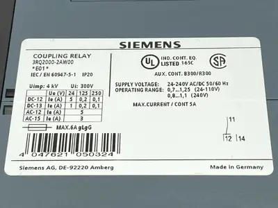Used SIEMENS 24-240V Valves/Fittings | Maverick Industrial Sales #1110975