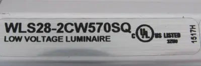 NEW BANNER WLS28-2CW570SQ WORK LIGHT 87893 WLS282CW570SQ