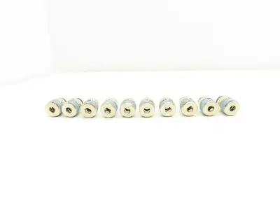 ATP B38-03MH Male Straight Fitting 3/8" Push Tube 3/8" Male NPT Brass Lot of 10