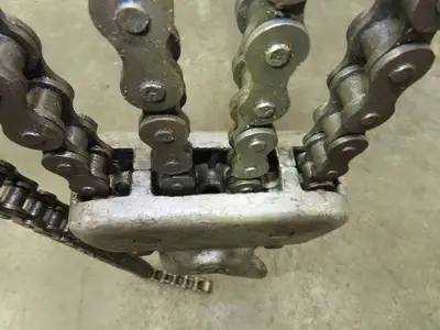 Yale C85 6 Ton 12000Lb Manual Roller Chain Hand Lever Ratchet Hoist 6' Lift