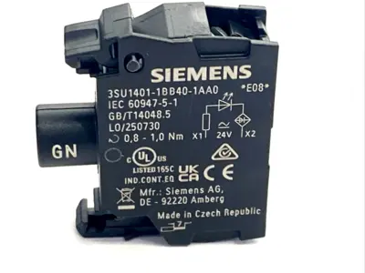 New | in-Stock Siemens 3SU1401-1BB40-1AA0 Switch Parts Michigan US | Maverick Industrial Sales #1391387