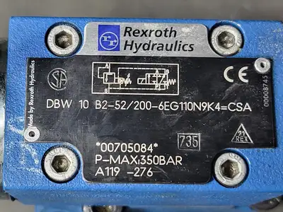 USED REXROTH DBW 10 B2-52/200-6EG110N9K4