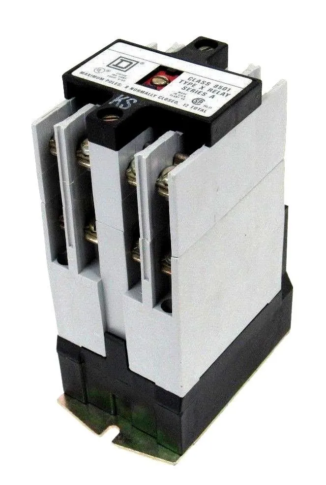 NEW SQUARE D 8501-XO-60 RELAY TYPE X 8501XO60