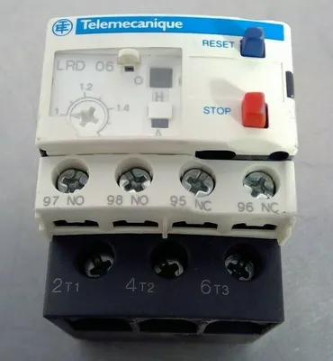 Telemecanique LRD 06 Overload Relay LRD06 3D-5